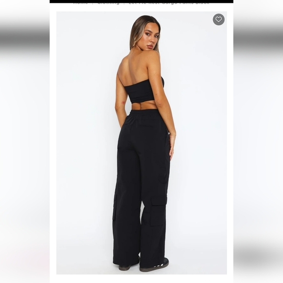 White Fox Let Me Rest Cargo Pants - Picture 3 of 10